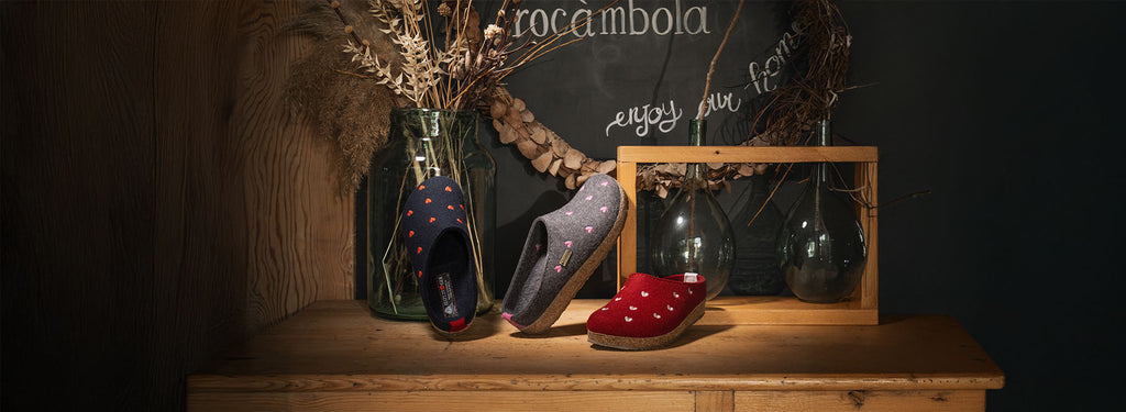 Zoccoli Haflinger Cathy 312013-46H Da Donna, Beige, Tela, Chiusura Slip-on, Comodi Per Il Tempo Libero