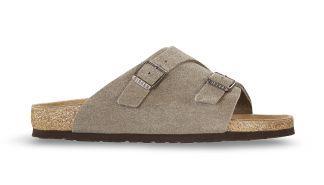 Zürich taupe, Suede Leather