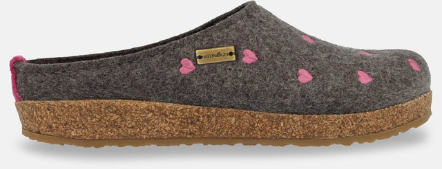 Cuoricini anthrazit, Wollfilz