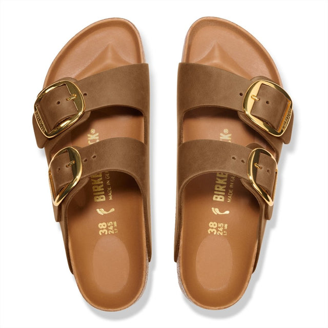 Arizona Big Buckle cognac, Oiled Leather