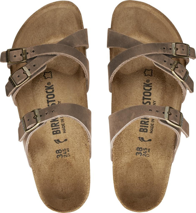 Franca tabacco brown, Oiled Leather