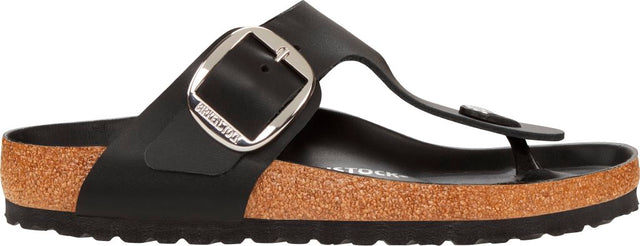 Gizeh Big Buckle black, Natural Leather