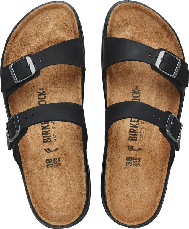 Sierra Adventure artic old black, Oiled Leather