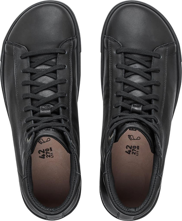 Bend Mid Women black, Natural Leather