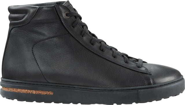 Bend Mid Men black, Natural Leather