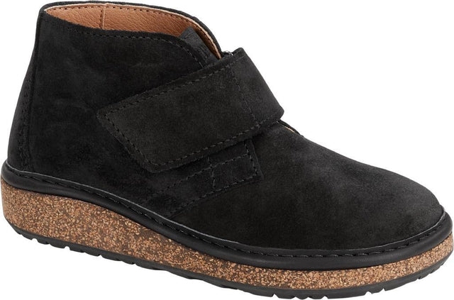 Milton HL Kids black, Suede Leather