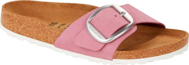 Madrid Big Buckle orchid, Nubuck Leather