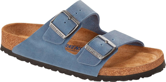 Arizona SFB dusty blue, Oiled Leather