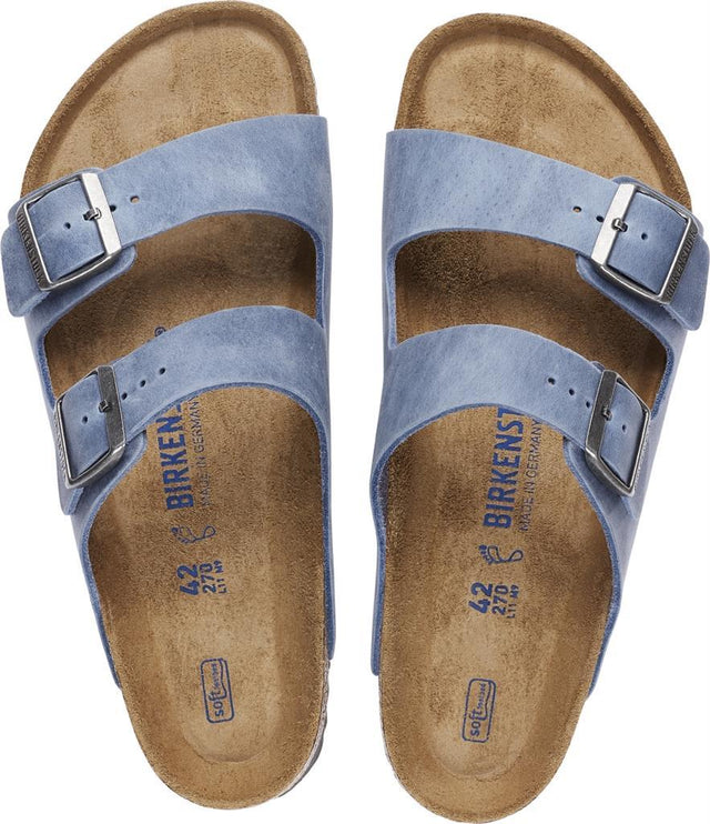 Arizona SFB dusty blue, Oiled Leather