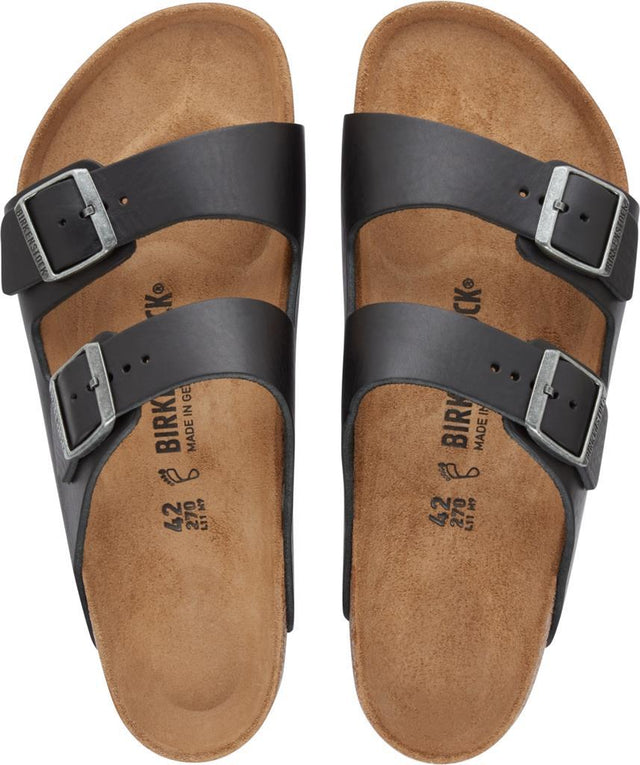 Arizona vintage wood black, Natural Leather