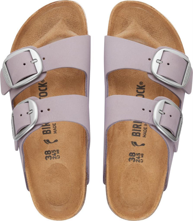 Arizona Big Buckle yomo lilac, Nubuck Leather