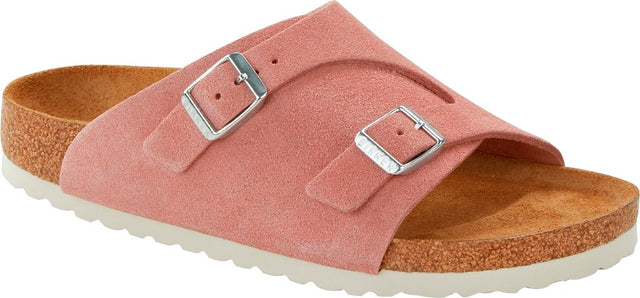 Zürich pink clay, Suede Leather