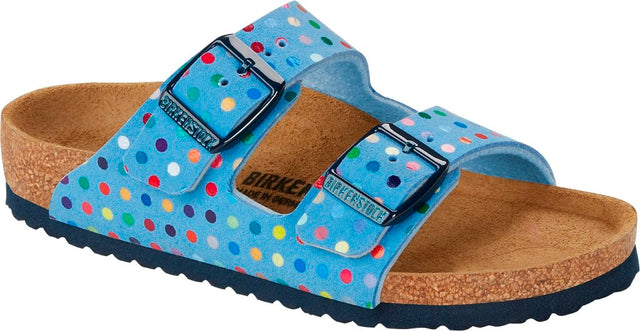 Arizona Kids digital dots sky blue, Microfibre