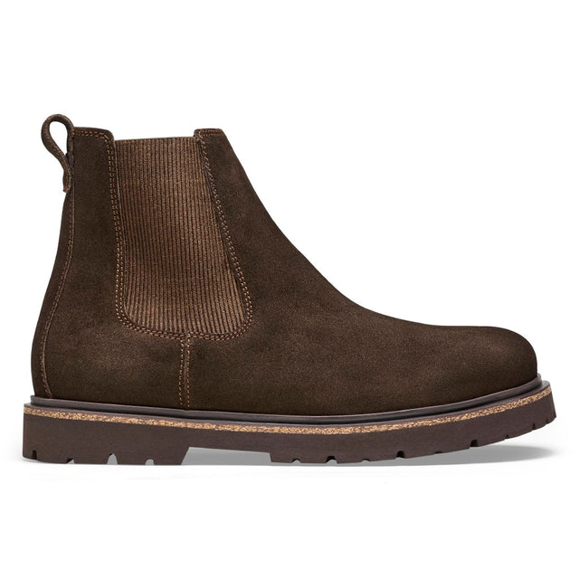 Highwood Slip On Men mocca, Suede Leather