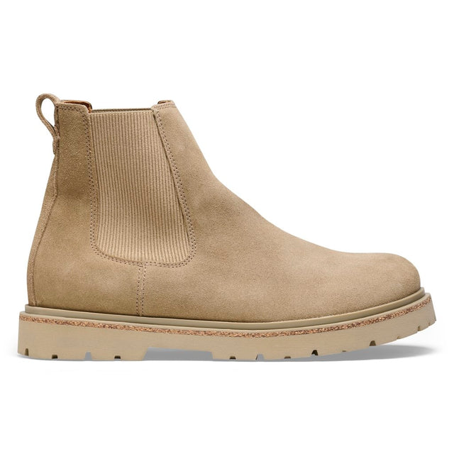 Highwood Slip On Men taupe, Suede Leather