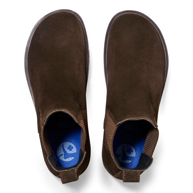 Highwood Slip On Women mocca, Suede Leather