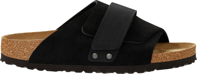Kyoto black, Suede Leather/Nubuck