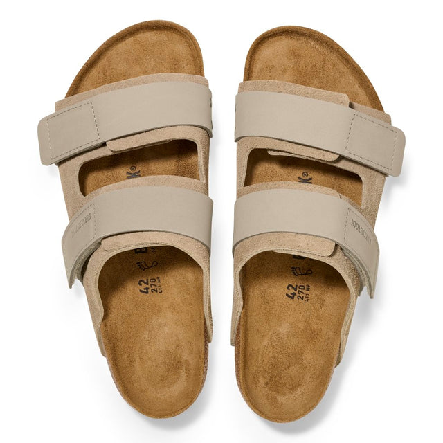 Uji taupe, Suede Leather/Nubuck
