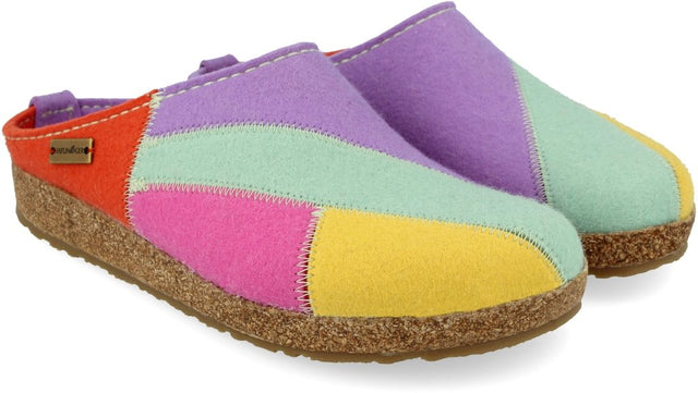 Patchwork pastel multi, Wollfilz