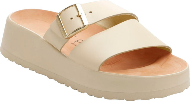 Almina Exquisite ecru, Natural Leather