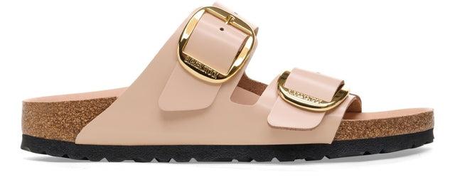 Arizona Big Buckle shine new beige, Natural Lea