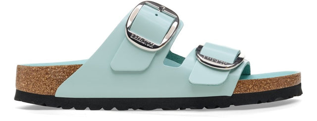 Arizona Big Buckle shine surf green, Natural Lea