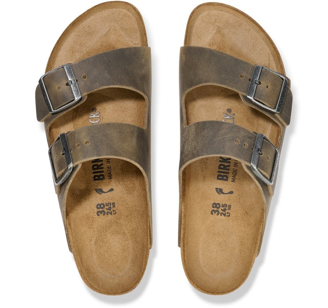 Arizona faded khaki, Oiled Leather