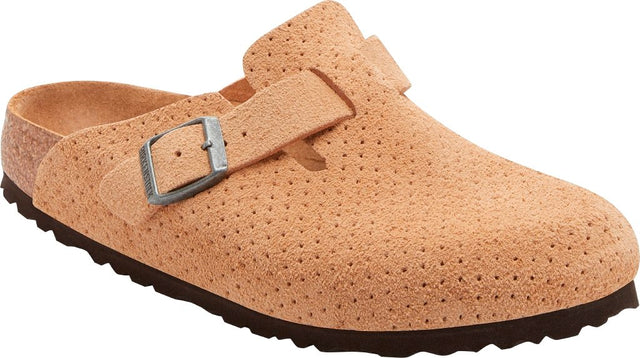 Boston new beige, Suede Leather Embossed