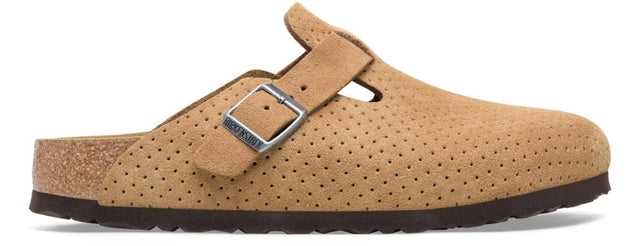 Boston new beige, Suede Leather Embossed