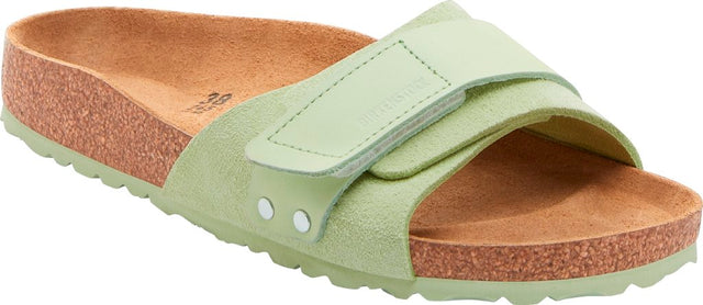 Oita faded lime, Suede Leather/Nubuck