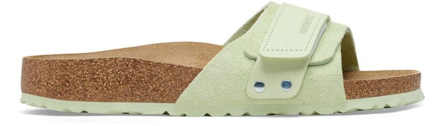 Oita faded lime, Suede Leather/Nubuck