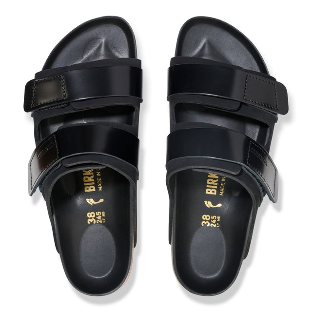 Uji black, Nubuck Leather/High Shine Leather