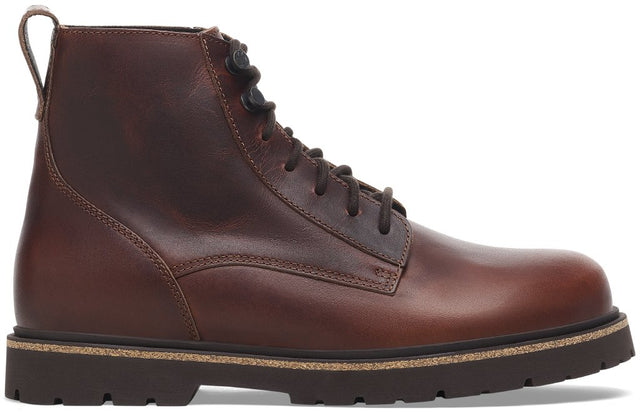 Highwood Lace Mid N chocolate, Natural Leather