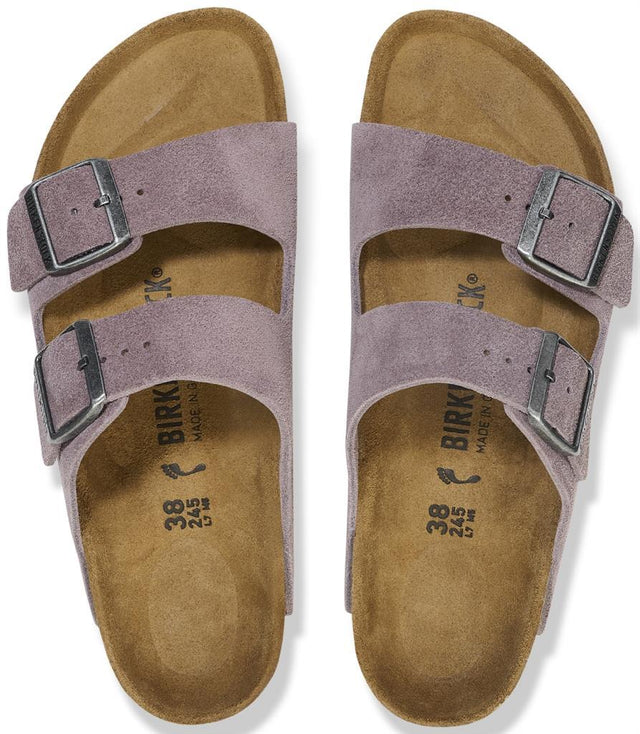 Arizona faded purple, Suede Leather