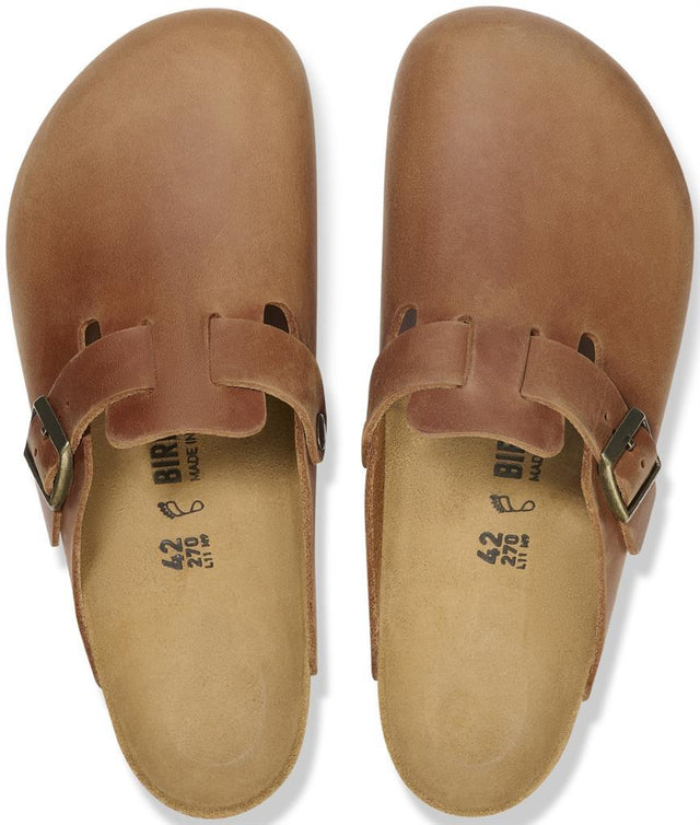 Boston cognac, Oiled Leather