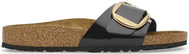 Madrid Big Buckle black, Birko Flor Patent
