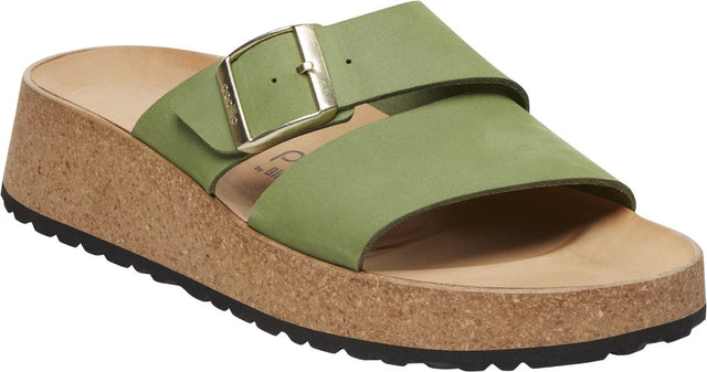 Almina green tea, Nubuck Leather