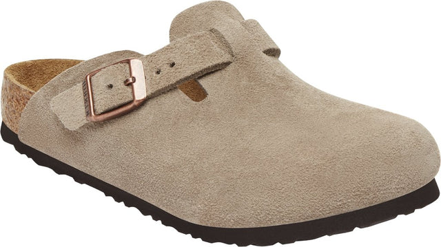 Boston Kids taupe, Suede Leather