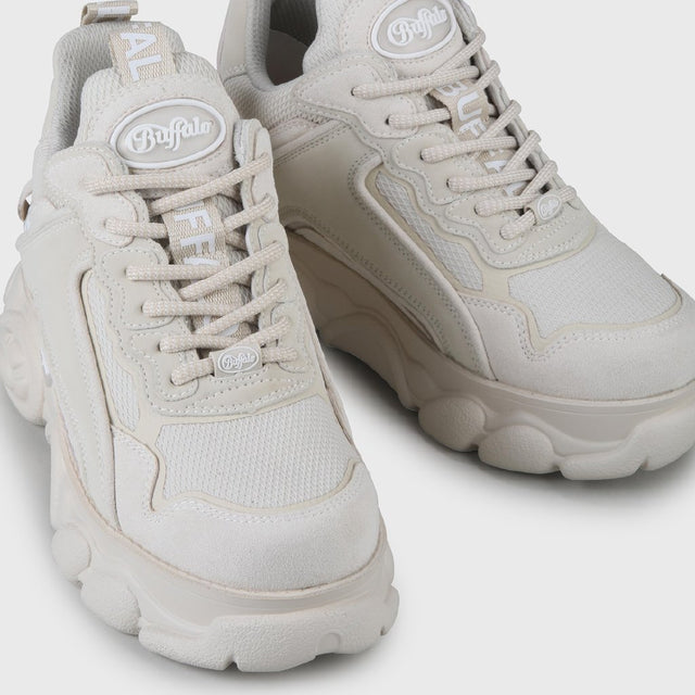 Cld Chai-vegan nubuck/mesh-cream