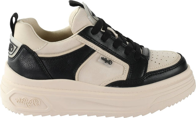 Vectra Low-vegan nappa/nubuck-cream/black