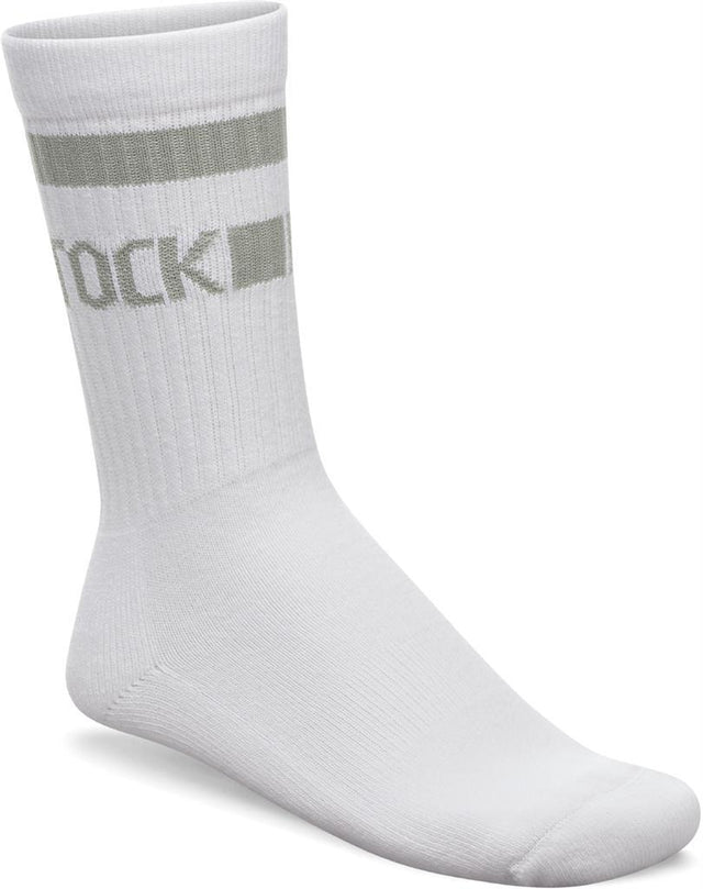 Cotton Crew white/pure sage, 79%CO,19%PA,2%EL