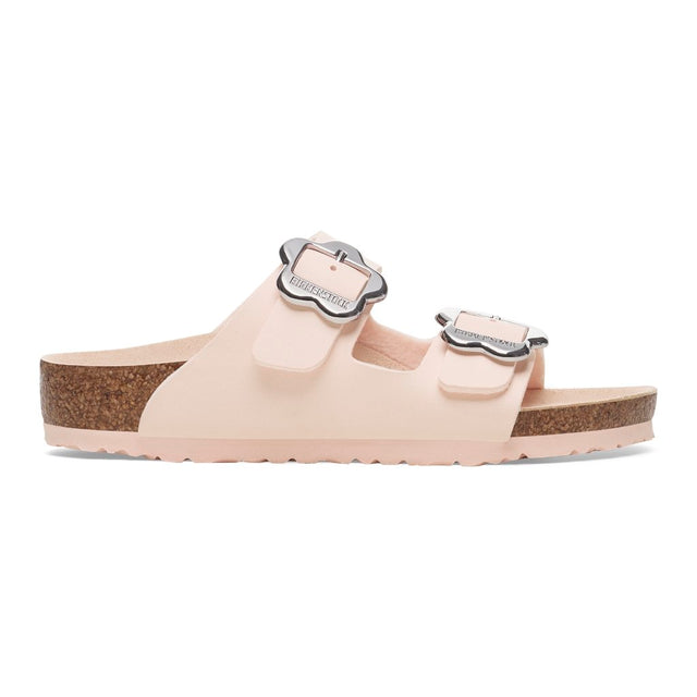 Arizona Flower Buckle Kids light rose, Birko Flor