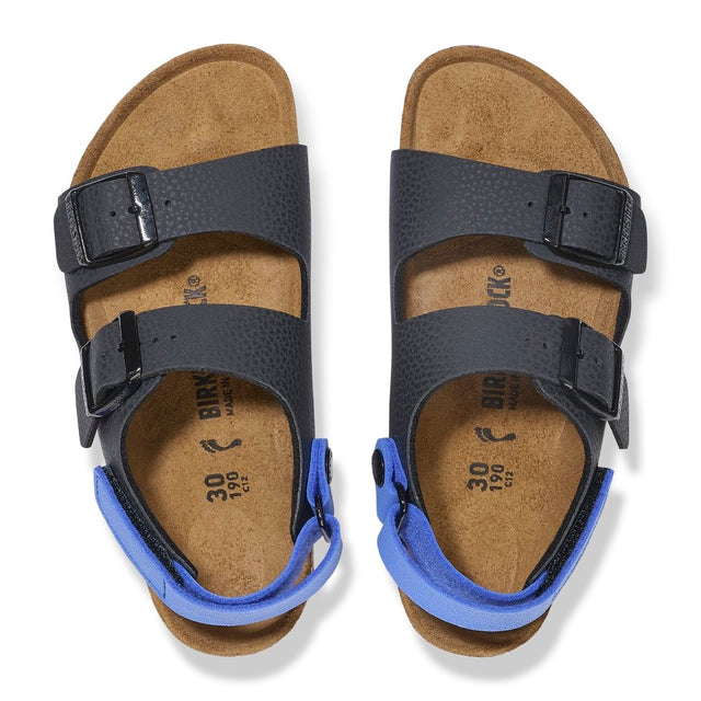 Milano HL Kids desert soil black/blue, Birko Flor