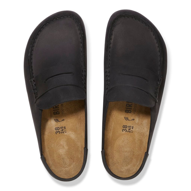 Naples Wrapped black, Oiled Leather