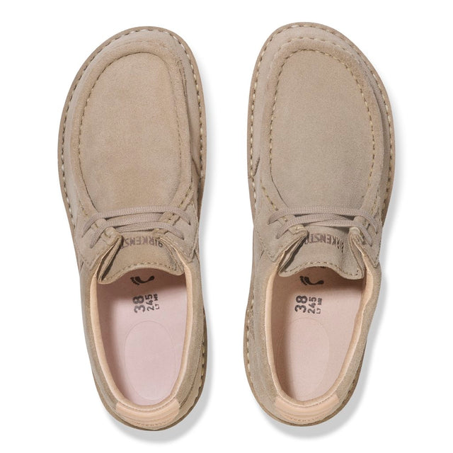 Pasadena N taupe, Suede Leather