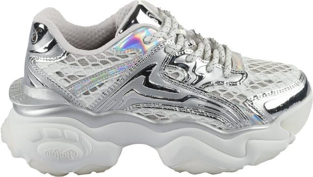 Score Tec-vegan nappa/mesh-white/silver
