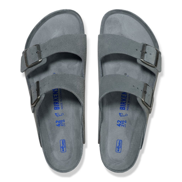 Arizona SFB basalt gray, Suede Leather