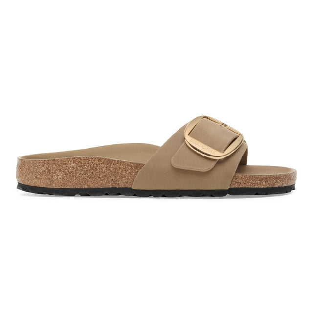 Madrid Big Buckle tabacco brown, Oiled Leather