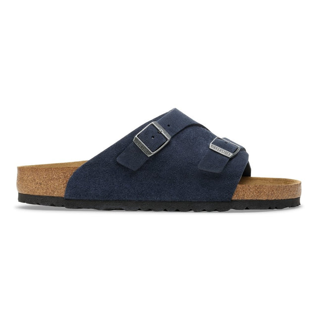 Zürich new navy, Suede Leather