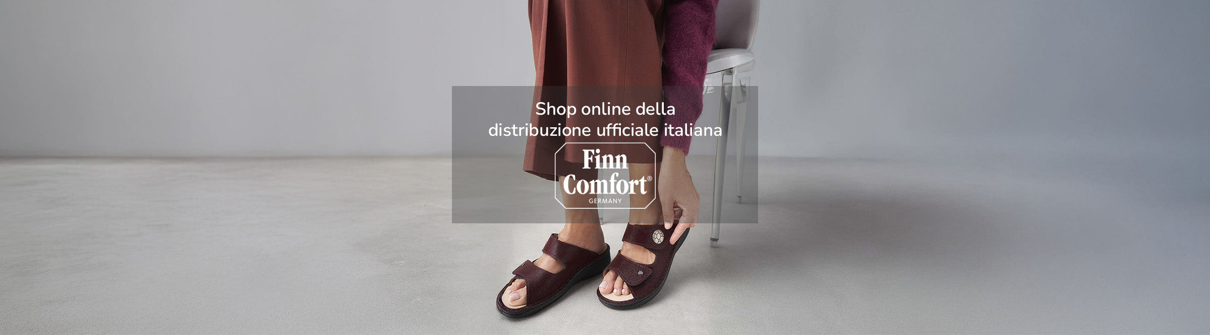 Ciabatte donna Finn Comfort Moorea bordeaux con plantare morbido, eleganti e comode per il benessere quotidiano, disponibili su Amuvia